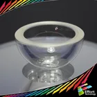 N-BK7 optical glass dome,large diameter meniscus spherical lens, dome for underwater camera