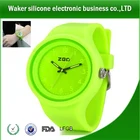 Fashion Silicone Rubber Wrist/ Gift Watch, High Quality Elastic Wrist Band