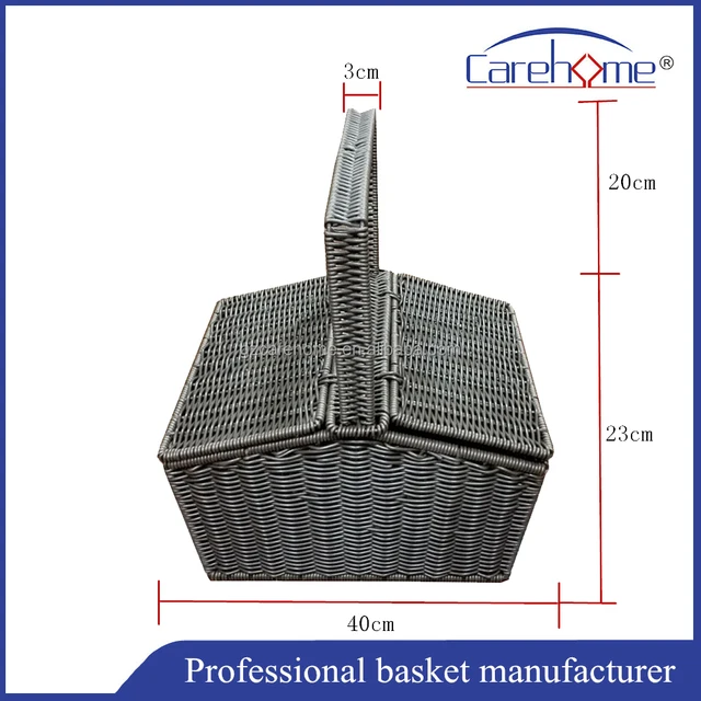 rectangular wicker baskets-source quality rectangular wicker