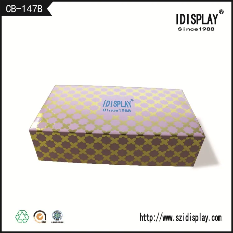 carton packaging paper magnetic lid gift box with