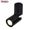 Indoor track down light surface mounted round 10w led cob spot light