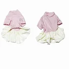 NJ-01New pet fashion suctom OEM design dress dog clothes pet dress