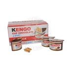 Chocolate Chocolate Cup Chocolate Soft And Smooth Cream With Baked Biscuit Stick