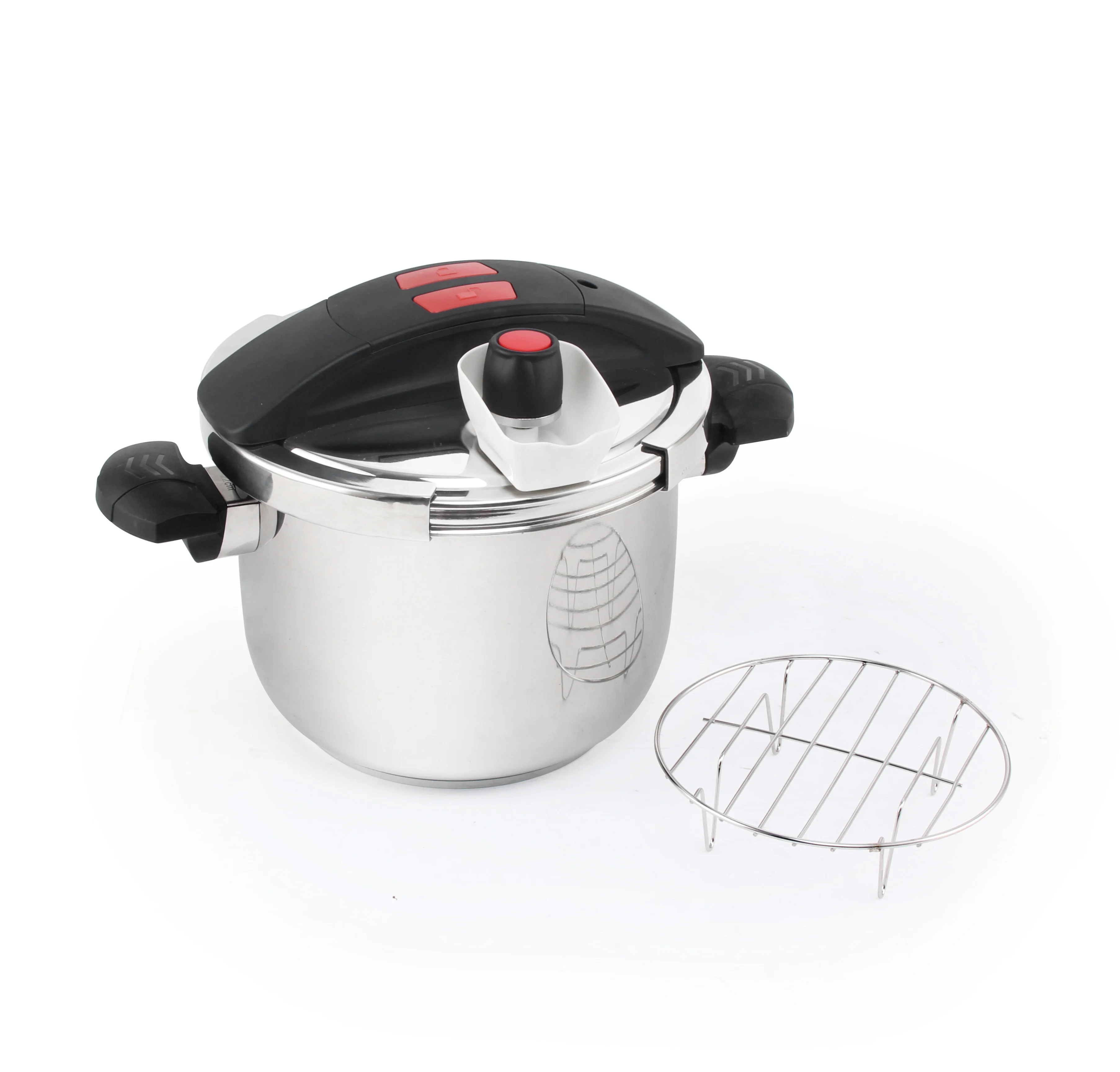 HG 2019 high quality cookware stainless steel pressure cooker 304 6L