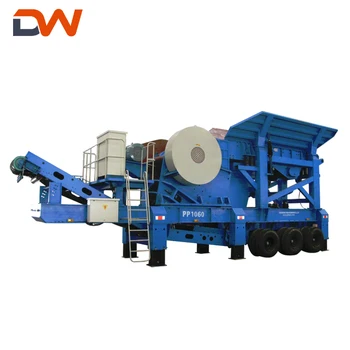 Small Mobile Rock Crusher Crushing Plant