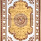 Architectural Accents - Burgundy & Gilt Bracade decorative ceiling design