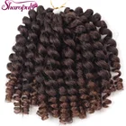 Wholesale synthetic hair Havana Mambo 10inch Twist braiding hair Wand Curl mambo hair