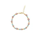 73940 xuping jewelry cute bead jewelry personalized 18K gold color bracelet