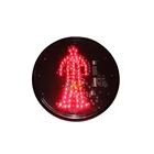 300mm Red green led pedestrian traffic lights on sale