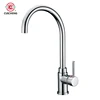 chrome plated brass kitchen sink mixer,single lever kitchen faucet