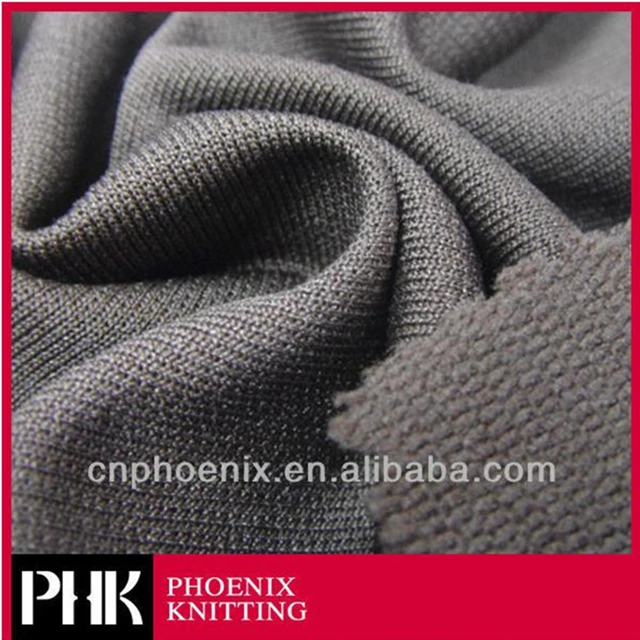 phk knitting wt08-4 100% polyester soft loop terry fabric