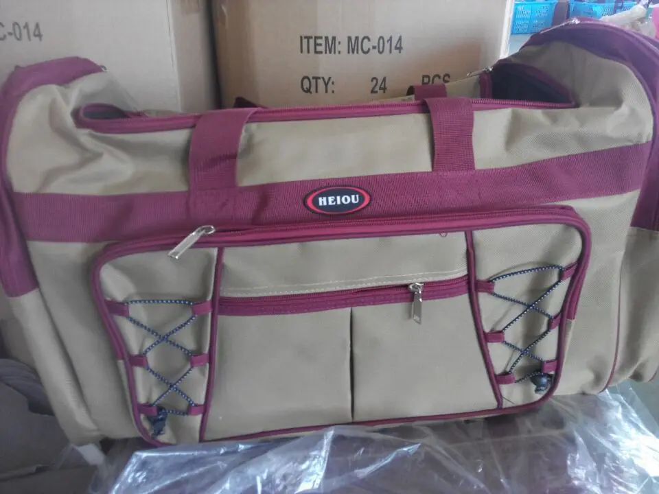 26 inch large capacity Travel Bag 600D oxford cloth fabric Duffel bags