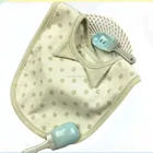 Wholesale Baby Bib Organic Colored Cotton Baby Bandana Bibs