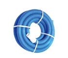 PUDA OEM EVA 1.5inch 38mm anti-aging floating reinforcecd swimming pool suction flexible pipe vacuum hose with swivel cuff