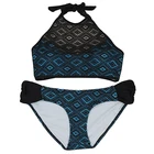 hot sale lady bikini bra two-pieces fashion modest plus size swimwear