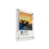 Sandwich acrylic sign holder perspex poster display frame A4 clear plexiglass certificate frame