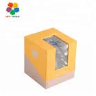 disposable paper lunch box kraft paper gift box scarves paper packaging box