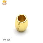 Factory Wholesale Gold Plating Metal Beads For Jewelry Making