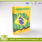 New design soft cover and perfect binding souvenir book design printing