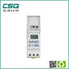 220V LCD display programmable digital din rail timer