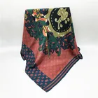 Brand Custom Printing Head Scarf Silk Hangzhou Factory