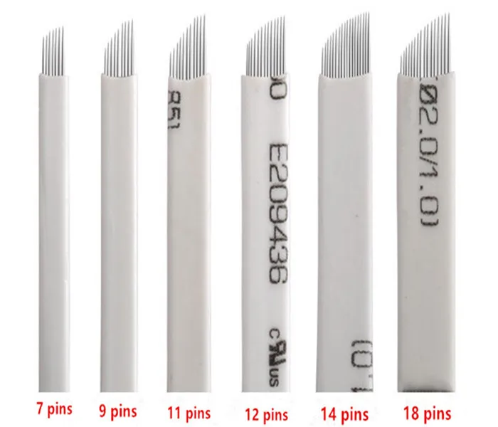 White Tattoo needles _