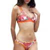 80403-MX9 Hotselling high quality floral printed bikini fashion ladies 2 pieces bathing suits for beach