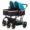 Manufacturer Oem 3-In-1 Lightweight Cool Pram 3 Wheel Foldable Doll Double Twin Newborn Baby Stroller From Japanese