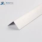 6061 T5 T6 Silver Anodized Aluminum Profile Angle Trim 100mm Sizes Powder Coated Aluminium L Shape Line