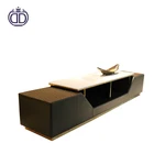 postmodern italian luxury tv stand furniture with marble top cowhide leather furniture tv cabinet modern tv stand