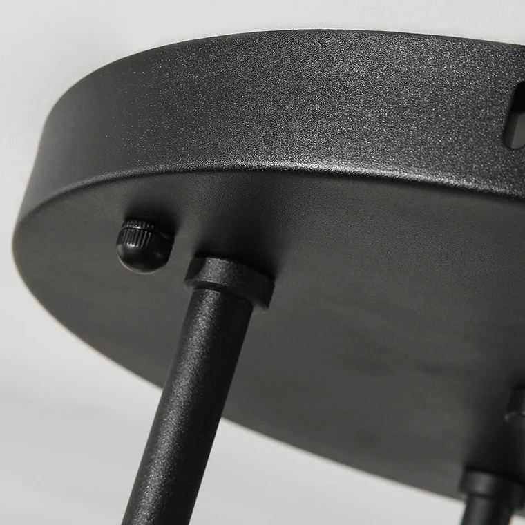 Guzhen factory direct sale Modern style LED black Branched led chandelier aluminium surface mounted led ceilling lighting