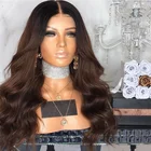 Virgin human hair body wave 100 human Brazilian hair 360 full lace wig with baby hair 360 Lace Frontal wig