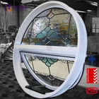 round window aluminum glass round windows