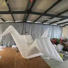 white illumination balloon inflatable Thousand paper cranes shape for Romantic Wedding Decoration