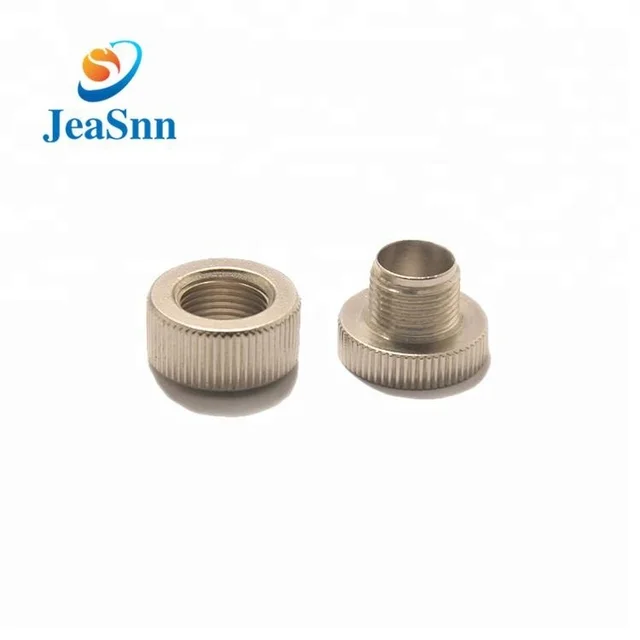 customized anodized aluminum male and female screw colored nuts