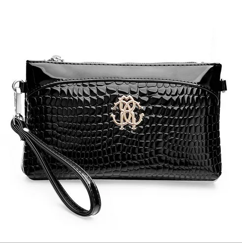 2015 new European and American fashion handbags high fashion shoulder chain bag women crocodile clutch bag