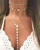 fashion sea shell bead beaded charm choker 2019 summer new necklace for beach