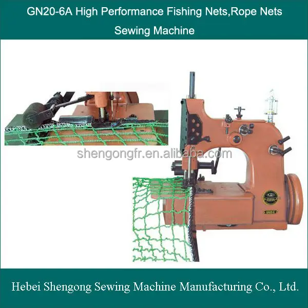 Gn206a High Performance Rope Nets Sewing Machine /fishing Nets Sewing