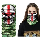 Bandana Printed Multifunctional Mask Manufacturers Custom Tube Camo Pirate Head Mask Face Shield Bandana