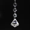 Glass Crystal Bead Chain Diamond Pendants For Chandelier Parts Decoration