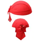 China wholesale Outdoor sport UV Headwear Cap Quick Dry Solid Cycling Headscarf Headband Pirate Hat