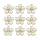 Fancy girl mini pearl flower accessories cute pearl hair clips for women
