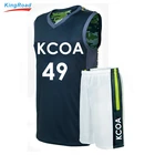 reversible cheap custom basketball uniform