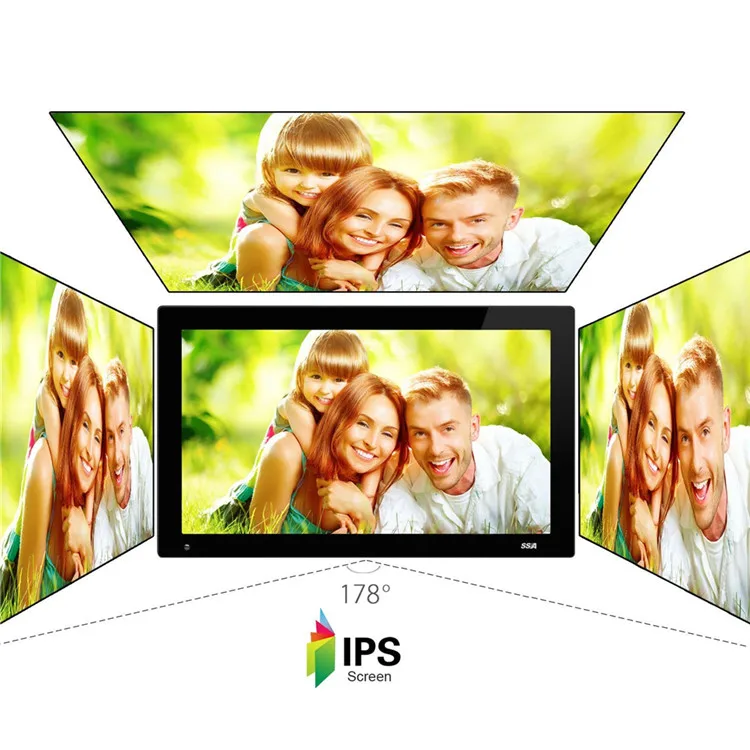 Maximum Size Available 21.5 Inch Digital Photo Picture Frame 16:9