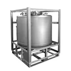 Hot sale 1000L round ibc stainless steel fuel tanks for sale