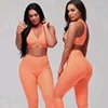 Ruched Back Wrinkle Scrunch Butt Brazilian Bubble Yoga Pants Fashion Leggings Clothes