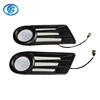 China manufacturer bus lamp decor bus fog light frame for Toyota Coaster