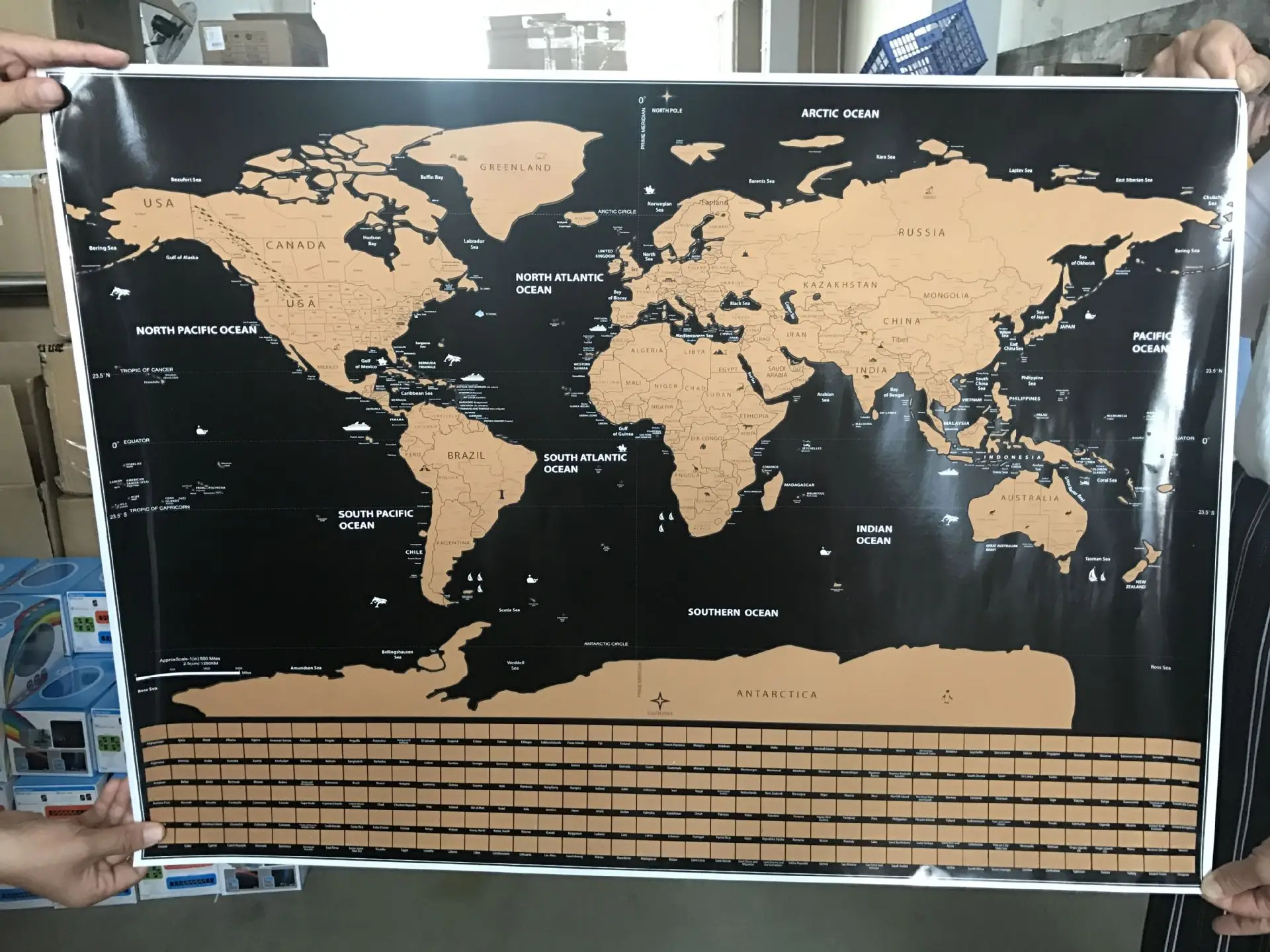 Scratch Off World Map Poster Travel Map With Us States And Country