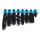 Unprocessed wholesale brazilian double drawn cuticle aligned raw mink virgin remy human hair