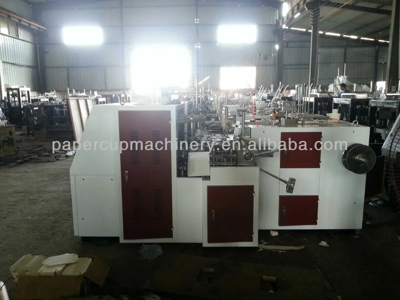 paper cup printing and die cutting machine